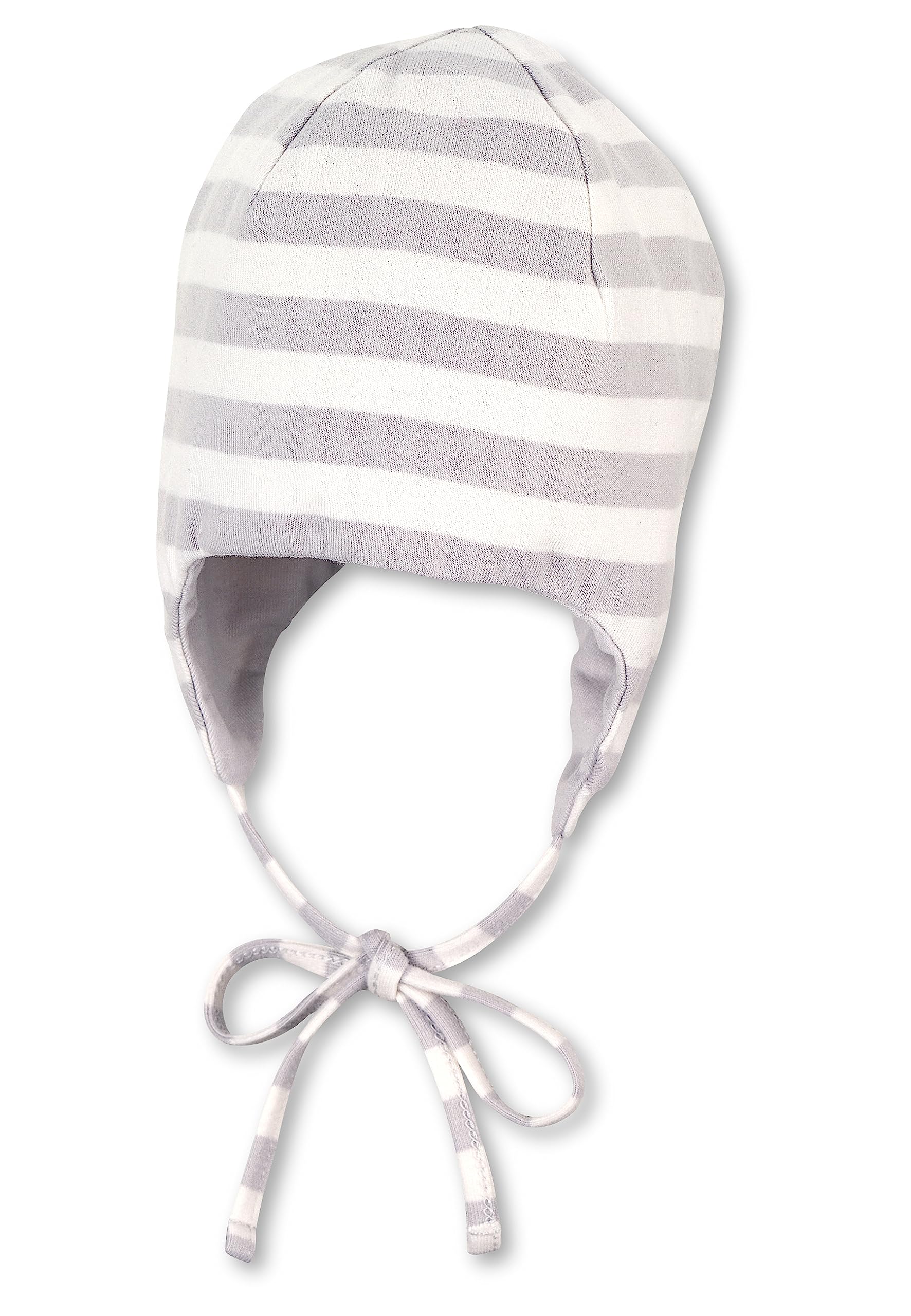 Sterntaler Berretto Neonato A Strisce Jersey - Protezione Solare Morbida Per Bambini - Taglia 37 (Azzurro)