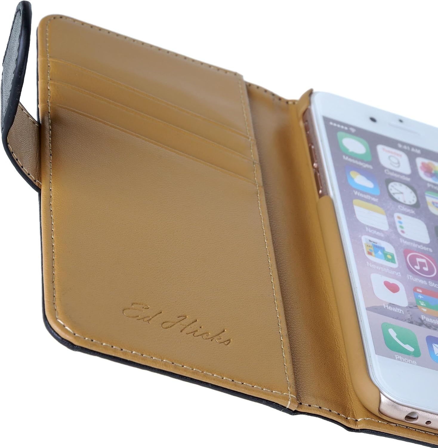 Get Popular Offer iPhone 6 / iPhone 6S Case – Ed Hicks iPhone 6 Leather Case – Genuine Leather – Luxury Folio Wallet Flip – Card Slots – Bill Pocket – Double Protection – Color Matched Phone Holder. Turquoise Blue Review Discount iPhone 6 / iPhone 6S Case – Ed Hicks iPhone 6 Leather Case – Genuine Leather – Luxury Folio Wallet Flip – Card Slots – Bill Pocket – Double Protection – Color Matched Phone Holder. Turquoise Blue