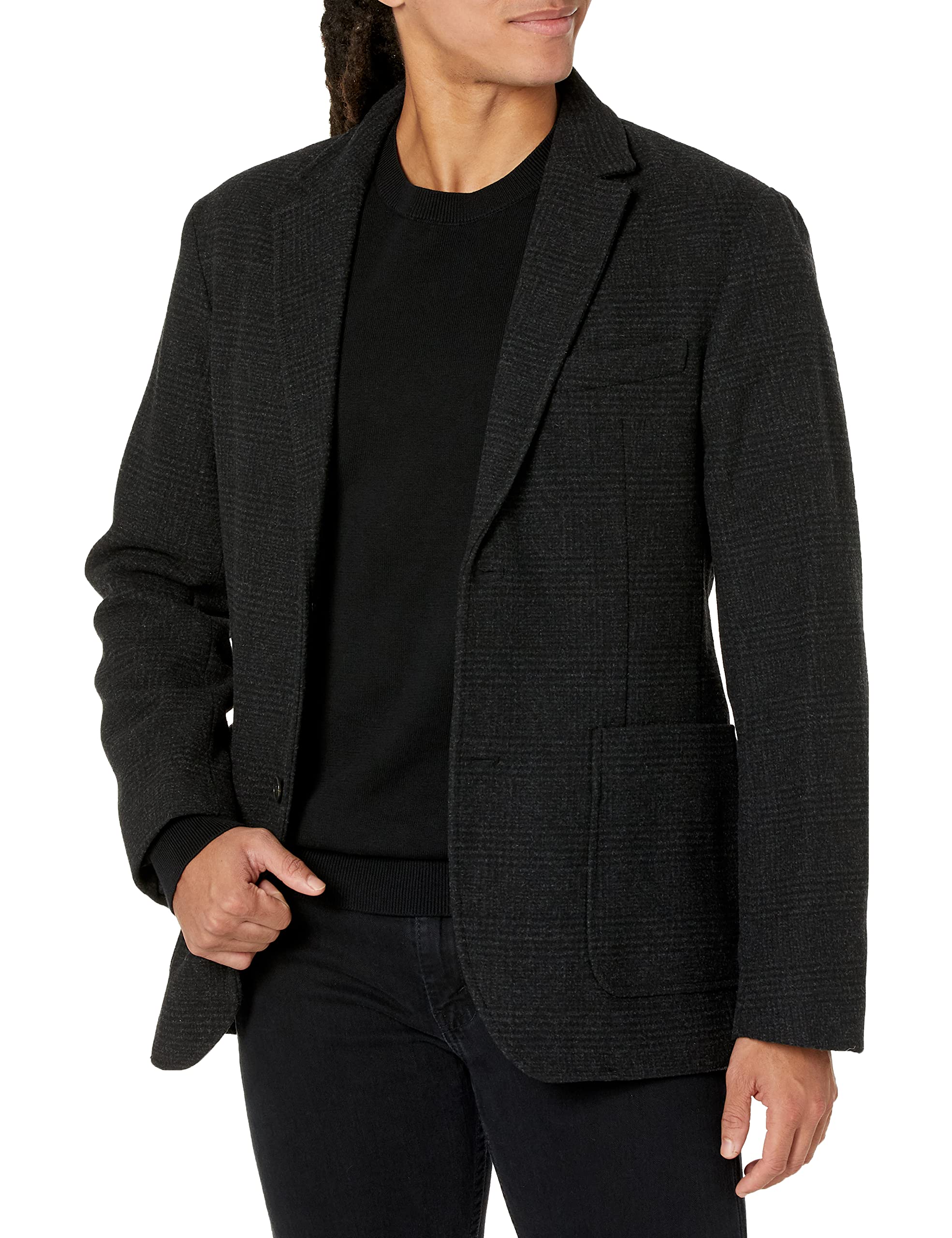 club monaco Men's Plaid City Blazer-picture-35