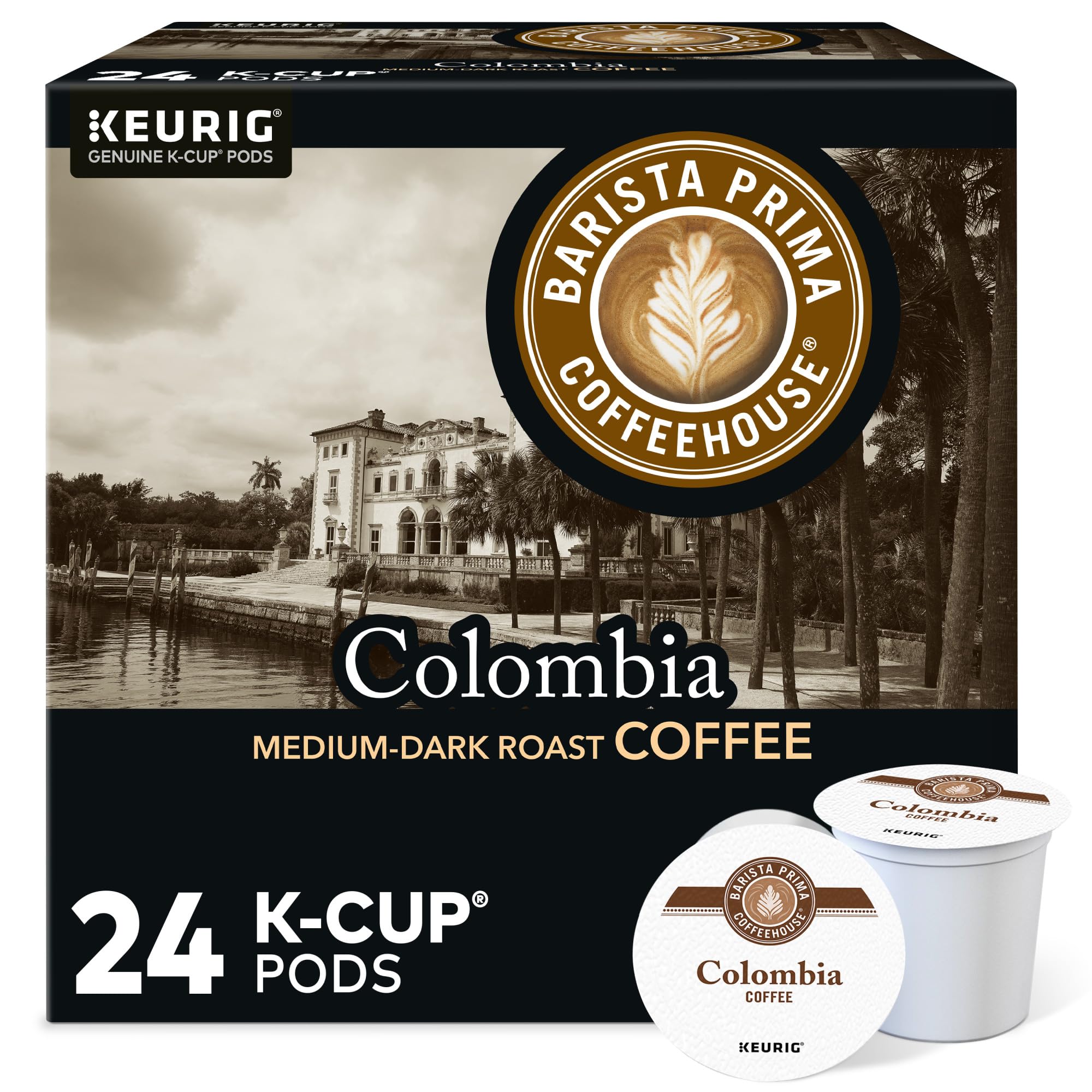 Barista Prima Coffeehouse Colombia Coffee, Keurig Single Serve K-Cup Pods, 96 Count