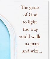 Vista 3 de Tarjeta de boda de American Greetings (Amor de Dios)