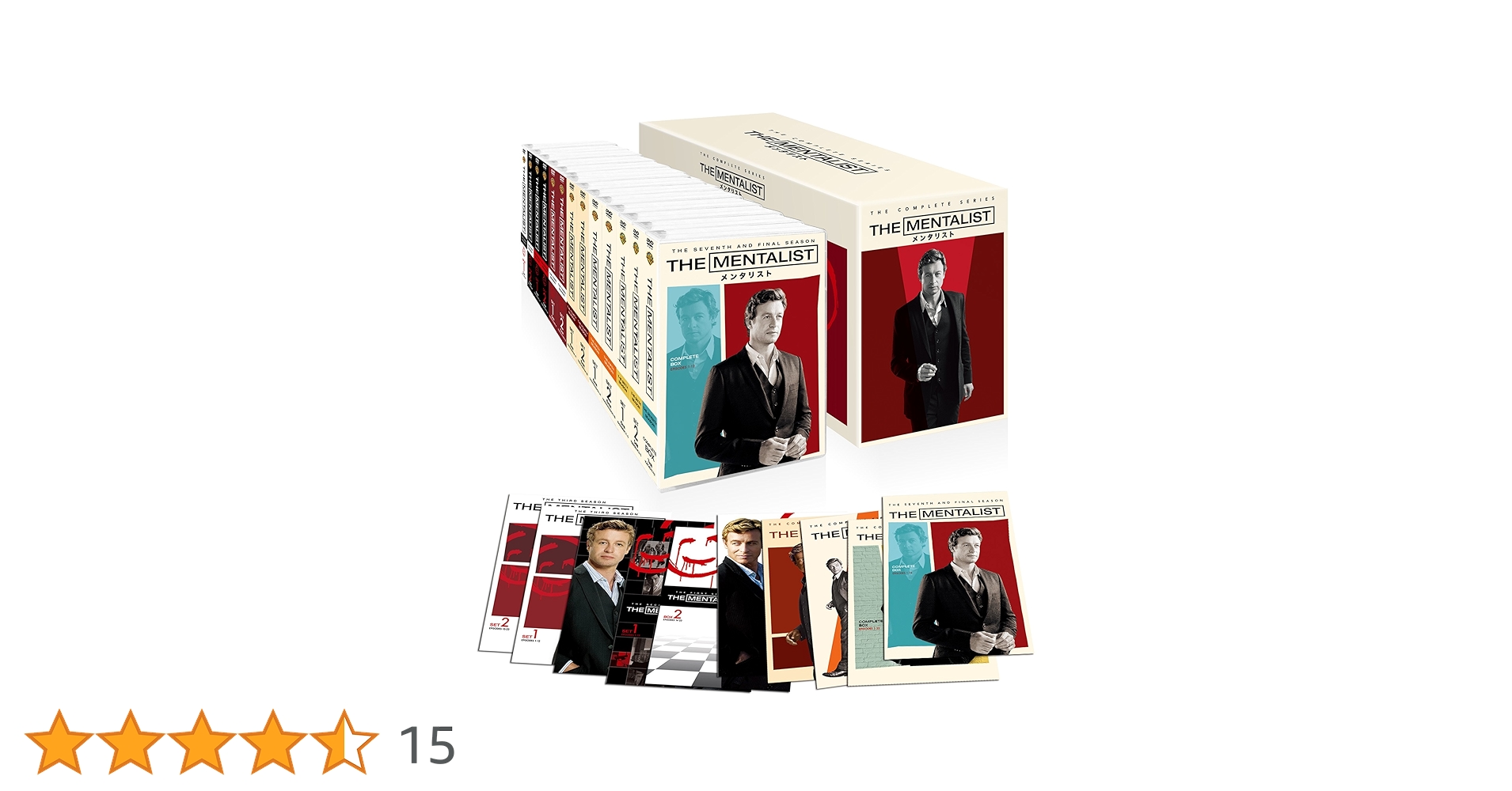 Amazon.co.jp: THE MENTALIST/メンタリスト DVDボックス (75枚組