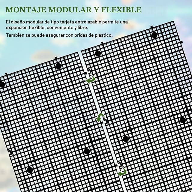 Foto 5 de 8 de WEFHEF 8PCS Divisor de Acuario 30x15cm, Separador para Acuario de Plástico
