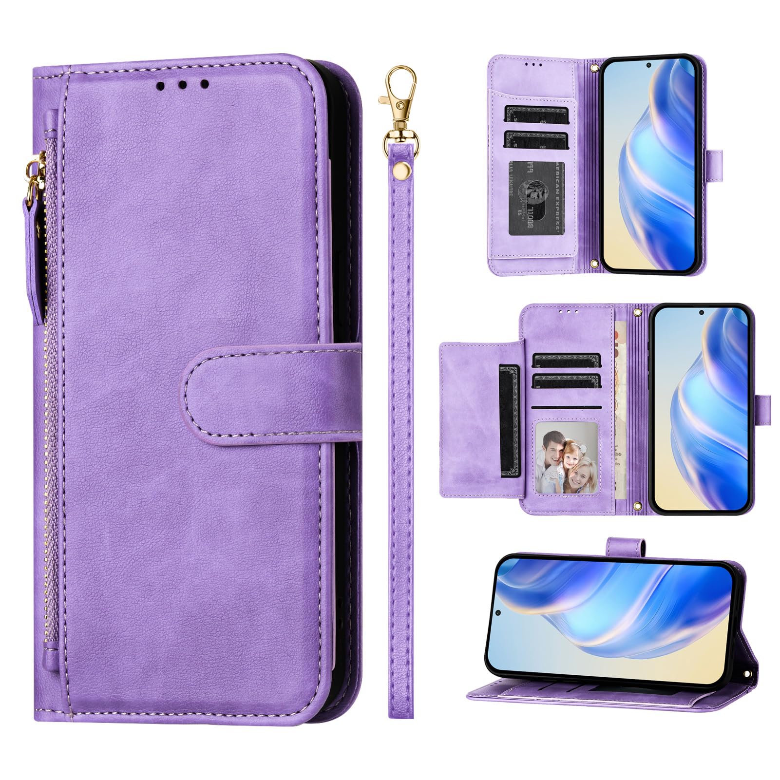 Funda De Piel Tipo Cartera Para Google Pixel 7 7pro 7a | Meses Sin Interés