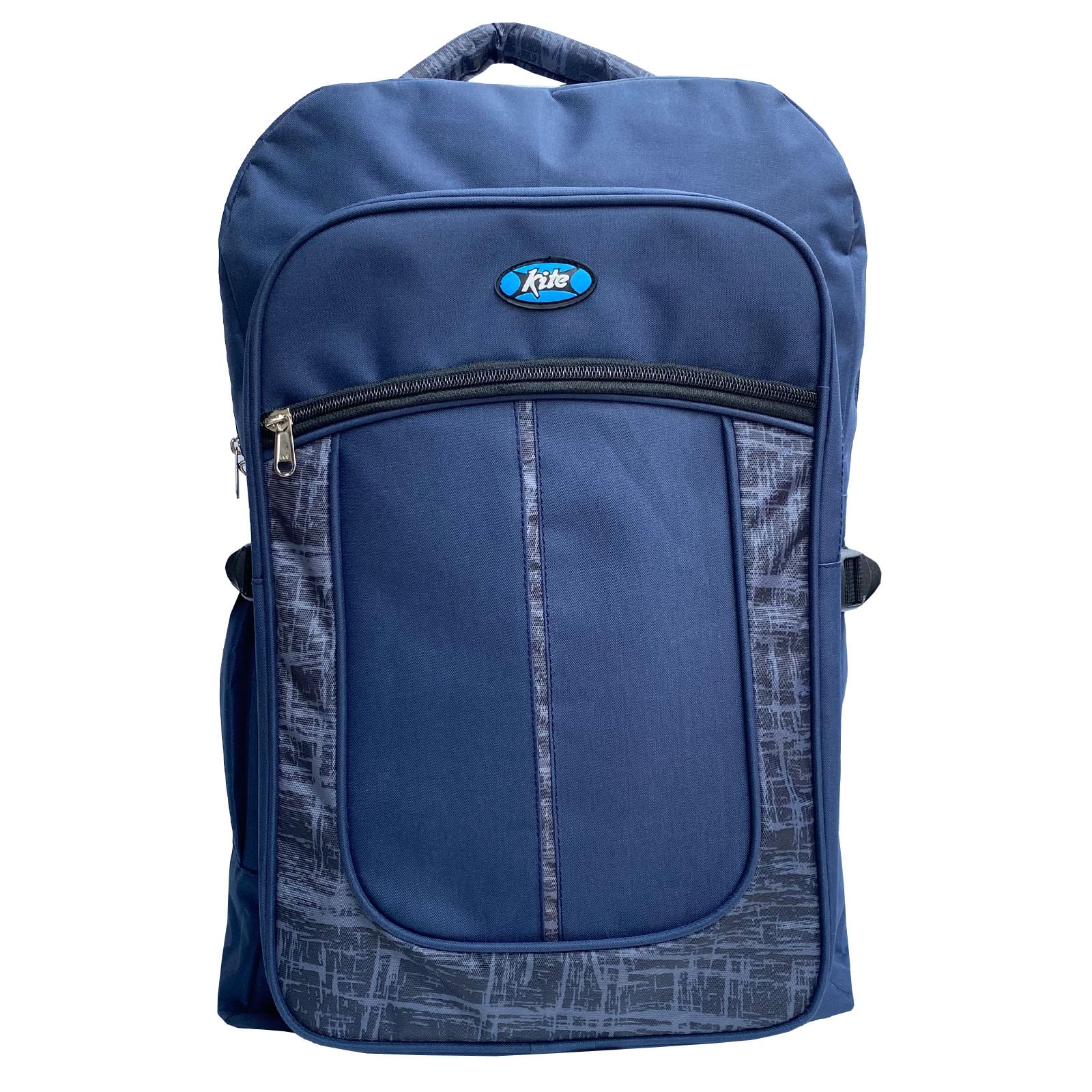 Kite Navy Blue Backpack, 54 x 36 x 28 cm, Large Capacity Travel Rucksack with Multiple Compartments-image-27