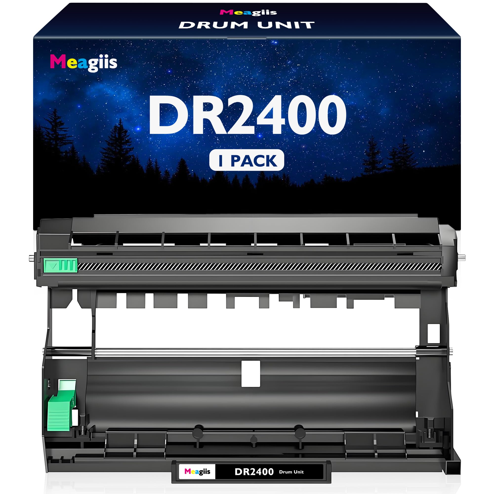 DR2400 Unité de Tambour compatibles pour Brother DR2400 DR-2400 pour Brother DCP-L2530DW DCP-L2510D HL-L2350DW HL-L2310D HL-L2357DW MFC-L2710DW MFC-L2710DN MFC-L2730DW MFC-L2750DW (1 Paquet)