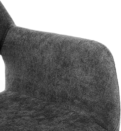 Miniatura 98 de Juego de 2, 4 y 6 sillas modernas, cómodas, decorativas, tapizadas en tela para cocina, comedor, sala, dormitorios, sala de espera, de escritorio