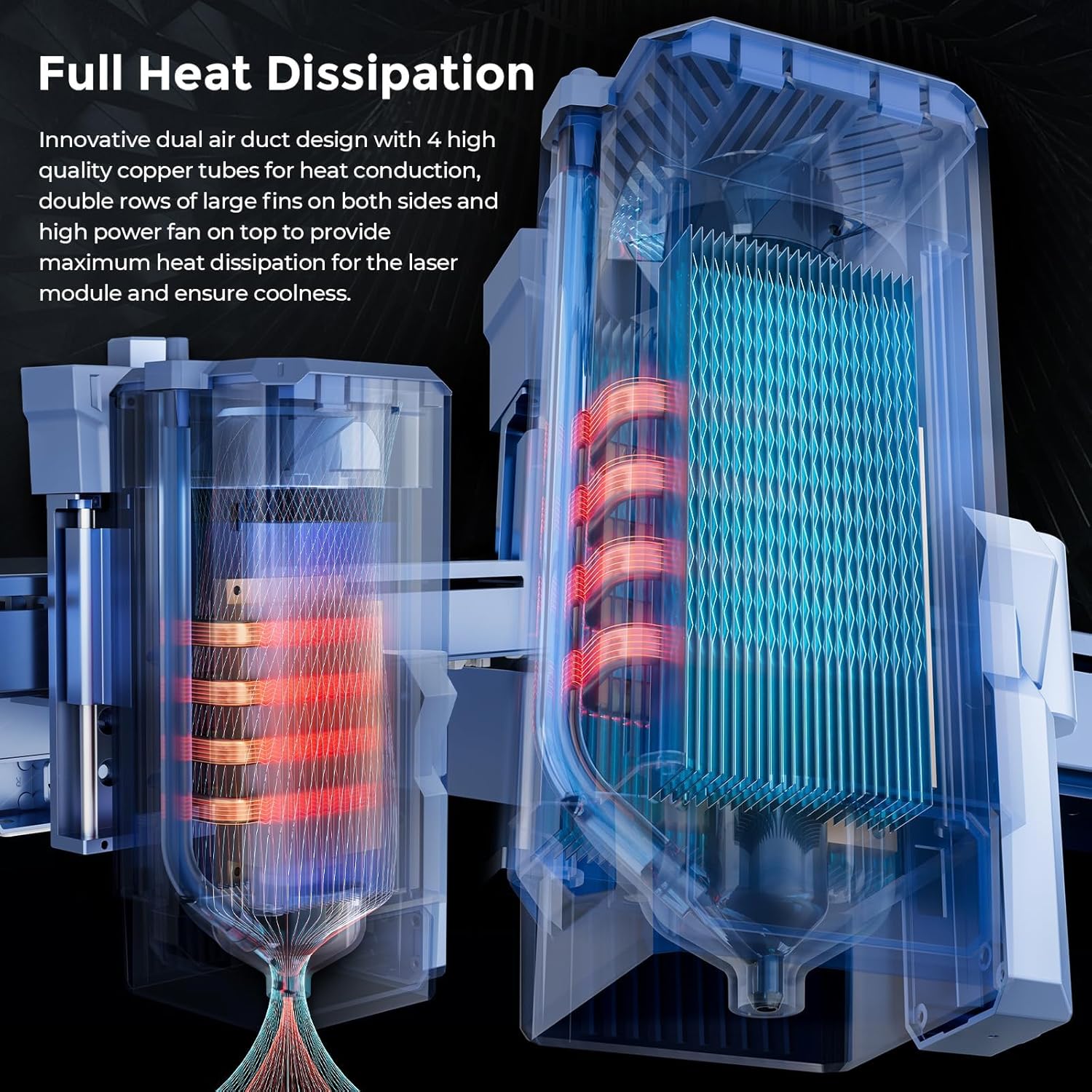 IKIER K1 Pro Max Full Heat Dissipation System