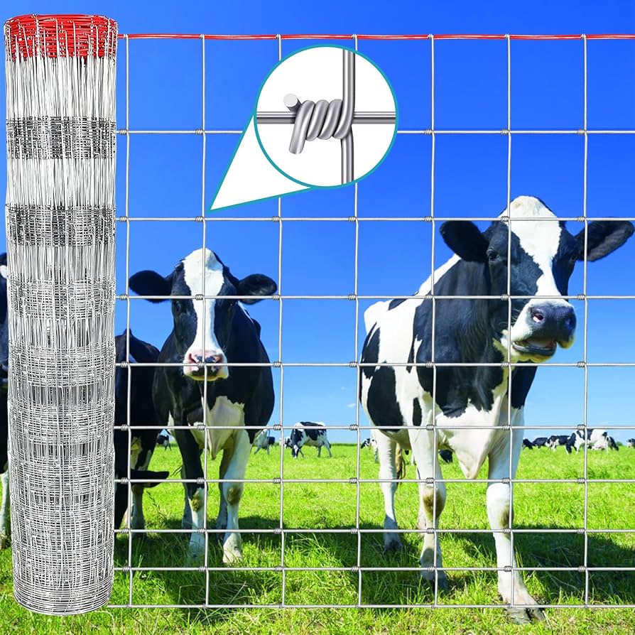 Amazon.com : Red Farm Fence 5ft x 164ft Heavy Zinc Coating