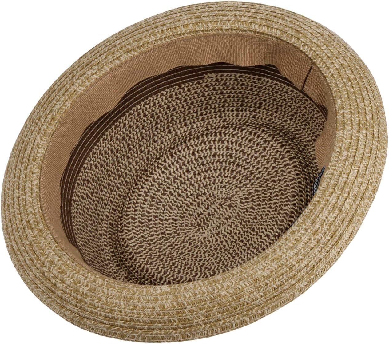 Lipodo Ennario Pork Pie Classic Straw Melange Travel in Italy Men Summer