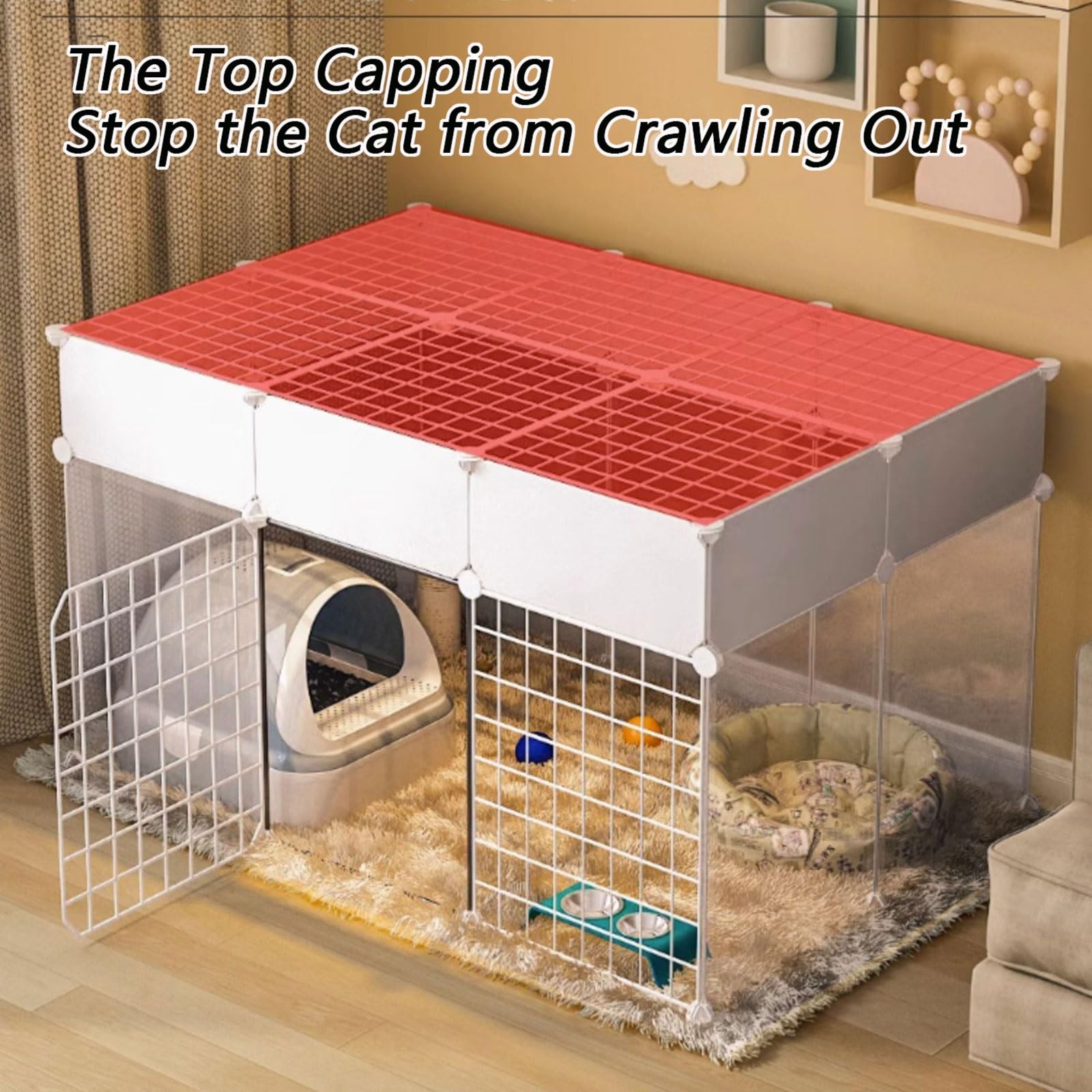 Amazon.co.jp: 猫ケージ屋内小動物ケージペットベビーサークル取り外し