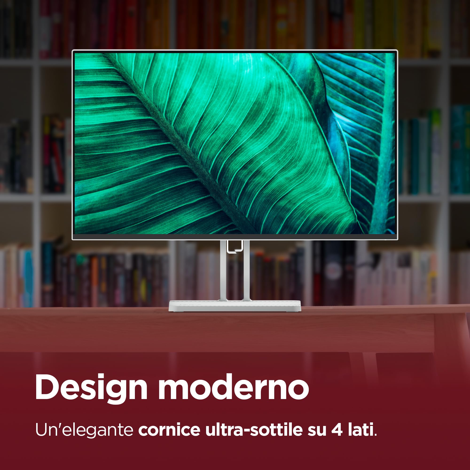 Lenovo L24-45 Monitor IPS 24" Full HD 144Hz 1ms HDMI VGA AMD FreeSync VESA 100x100mm