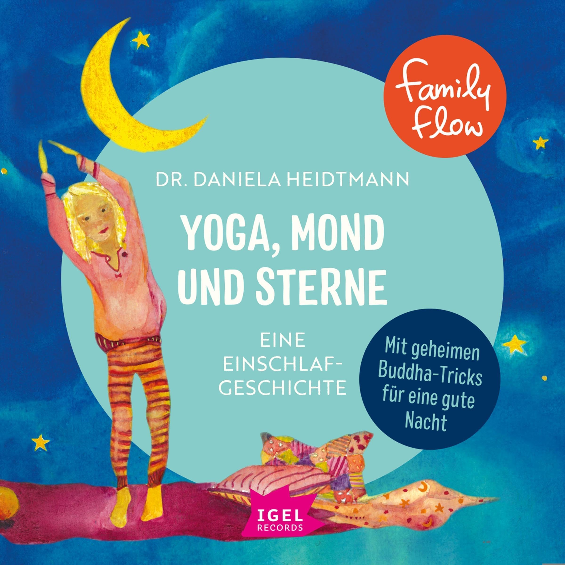 Cover art for FamilyFlow. Yoga, Mond und Sterne