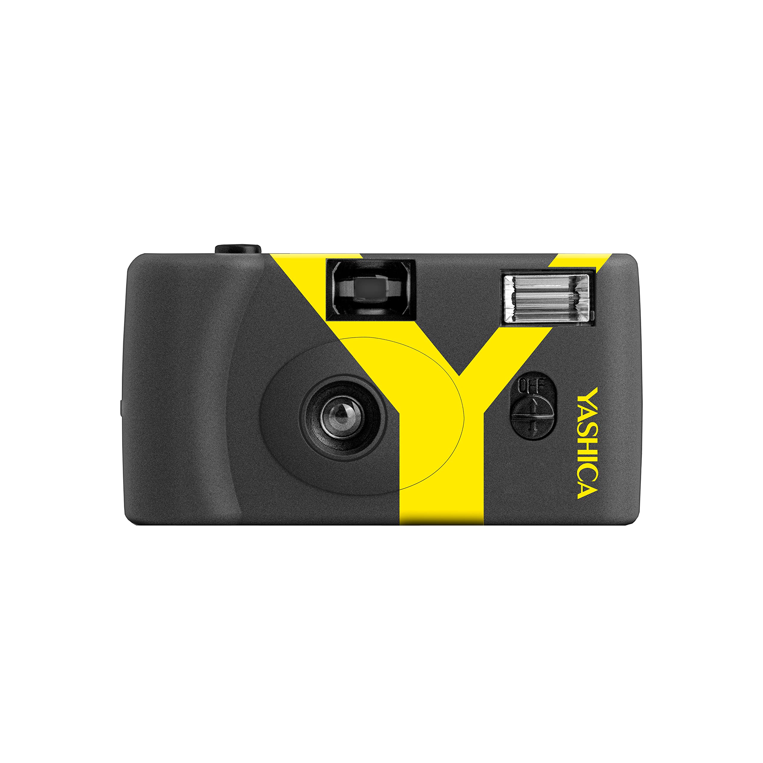 Yashica MF1Y grigio 35mm set di fotocamere (fotocamera + inserire pellicola + batteria + cinghia) una macchina fotografica ricaricabile SOSTENIBILE usa e getta