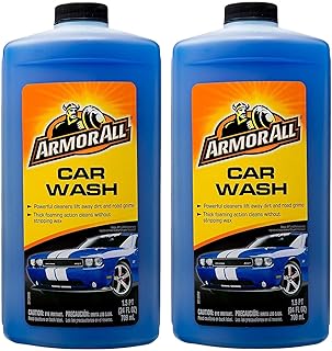 Armor All Car Wash Soap, Foaming Car Wash Supplies, 24 Fl OzCar Wash Soap, Foaming Car Wash Supplies, 24 Fl Oz, 2 Packs