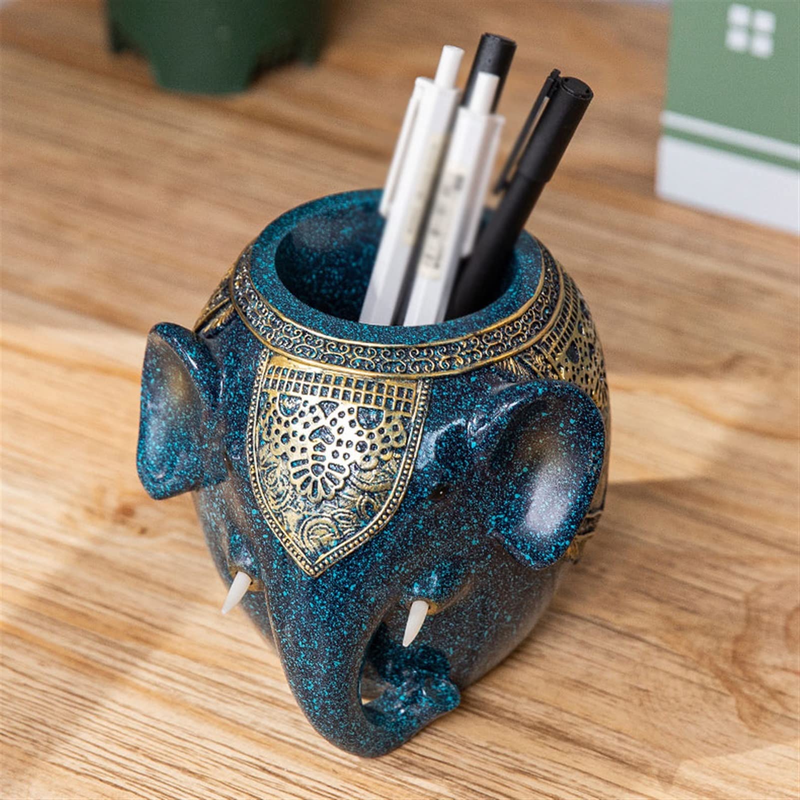 Portamatite Porta della penna moderna fatta fatta a mano Pentina di magazzino tazza da ufficio decorazione porta a penna studia study desktop matita spazzolino scatola di stoccaggio Portapenne