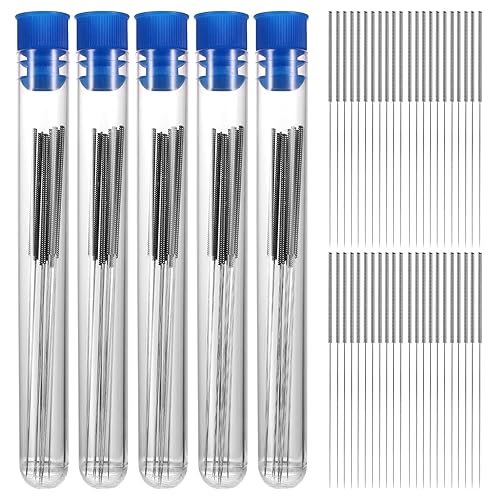 Kit de limpieza de boquillas de impresora 3D, 120 piezas, acero inoxidable de 0.016 in, agujas de boquilla de impresión 3D, boquilla de impresora