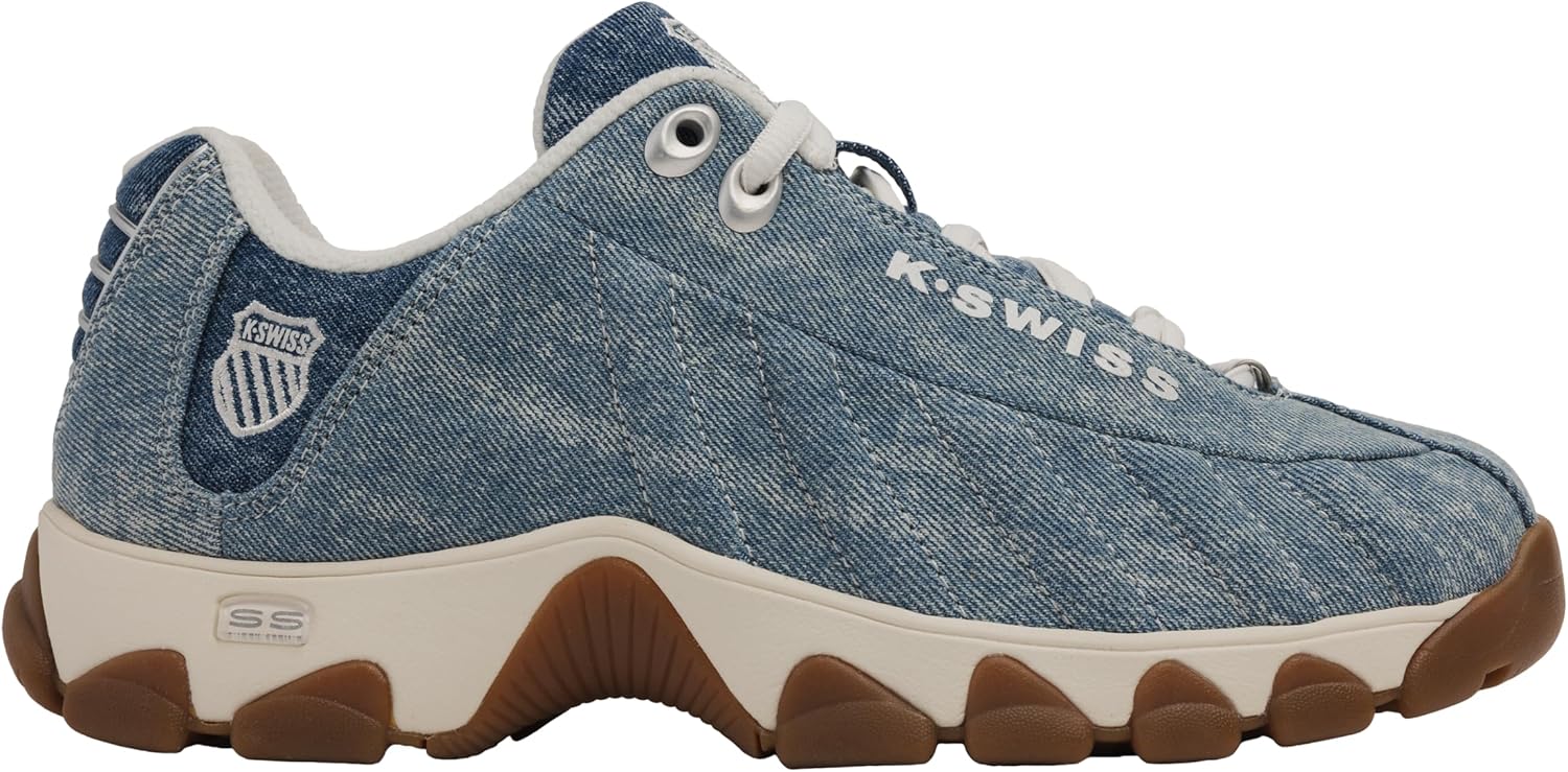 K-Swiss Women's ST329 CMF Sneaker,Wide Tennis Dad Walking Shoes Leather Upper