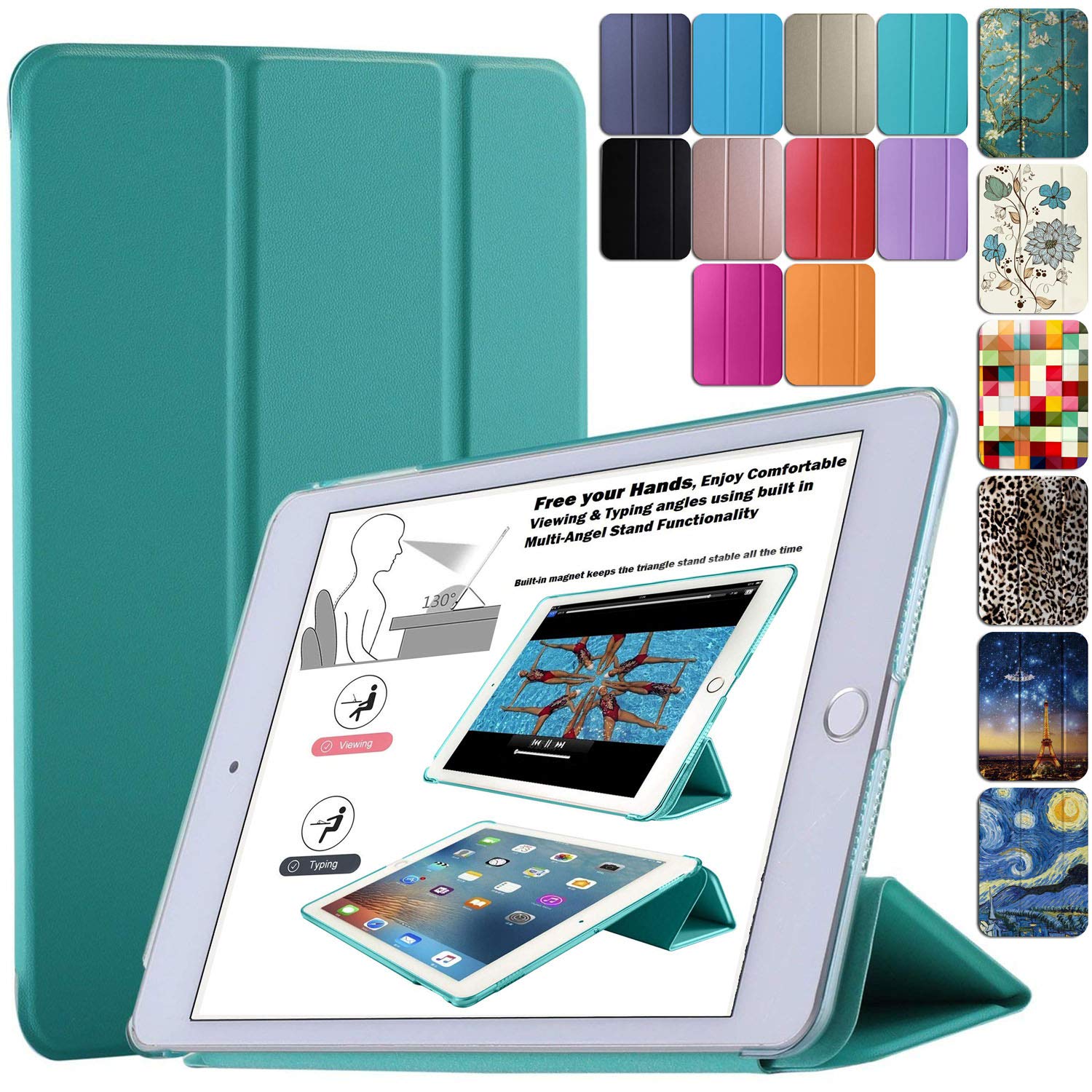 DuraSafe Cases iPad PRO 12.9 Inch 2017 2nd Generation [ Pro 12.9 2 ] MQEF2HN/A MQED2HN/A MQEE2HN/A MQDC2HN/A MQDD2HN/A MQDA2HN/A Slim Lightweight Protective PC Dual Angle Stand Cover - Green (B07M99KQK5) Amazon Price History, Amazon Price Tracker