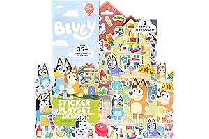 Horizon Group USA Bluey Sticker Playset: A World of Adventure for Disney-Bound Kids