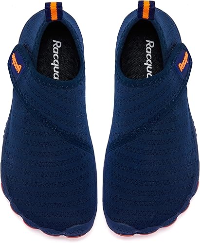 Miniatura 4 de Racqua Zapatos acuáticos para niños y niñas, de secado rápido, ligeros, para piscina, natación, playa, deportes, zapatos acuáticos (niños