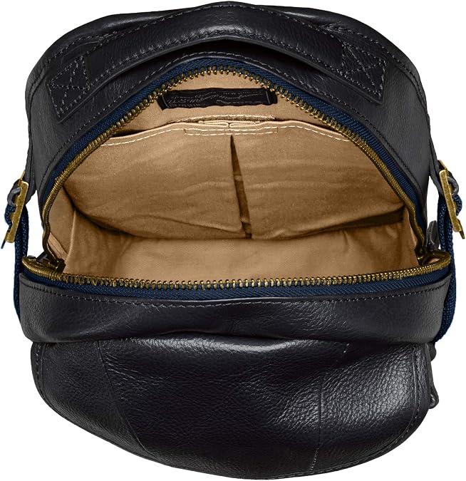 AVIREX Leather One Shoulder Body Bag