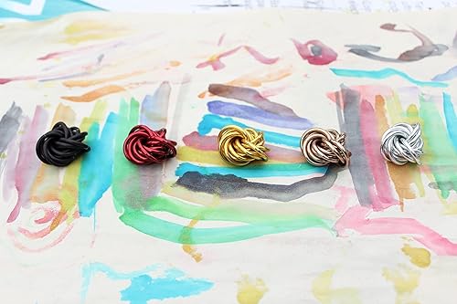 Miniatura 5 de Mobii - Mezcla de colores personalizada pelota antiestrés Mobius juguete inquieto para la ansiedad de manos o oficina (pequeña, completa)