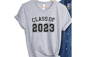 2023 Graduation Announcements: Custom Retro Graduation T-Shirts for Bachelor, High School, and Senior Graduates