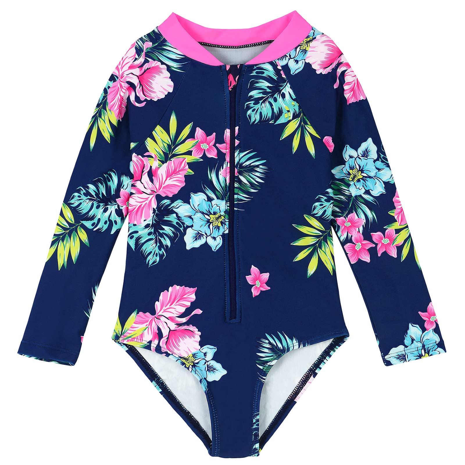 Baby Girl Swimsuits Set Rash Guard Bathing Suits for Toddler Girls Kids ...