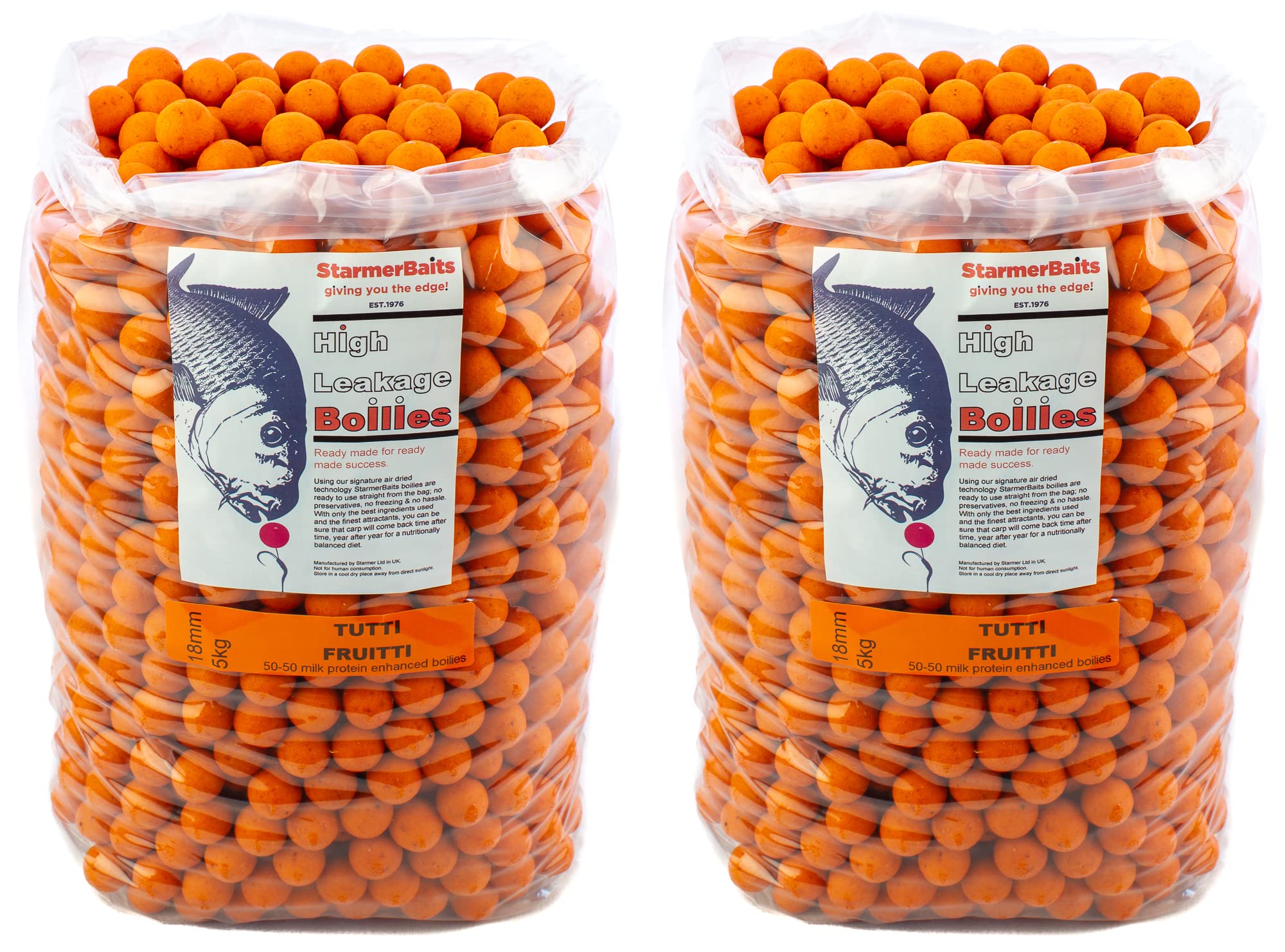 STARMER BAITS GIVING YOU THE EDGE! EST. 1976 boilies/TUTTI FRUITTI / 18mm / 10kg