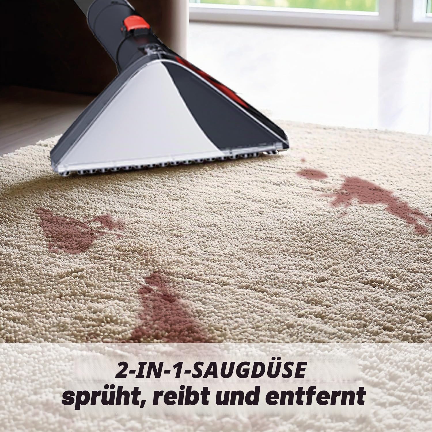 Reiniger – kabelloser, wiederaufladbarer Fleckenentferner TAN-8005R Techwood