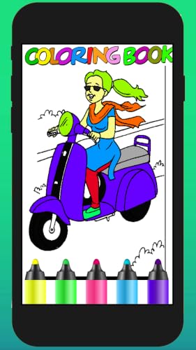 Coloring Book Motos – vue 4