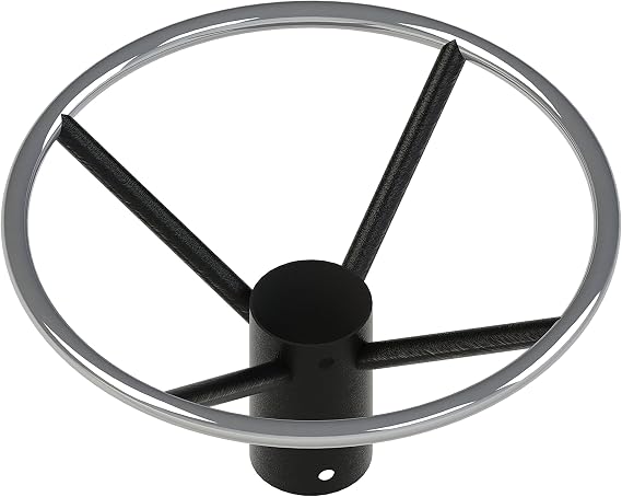 FLAT Self-Stabilizing UR30 - Cast Iron, Bar Height Table Base with Foot Ring