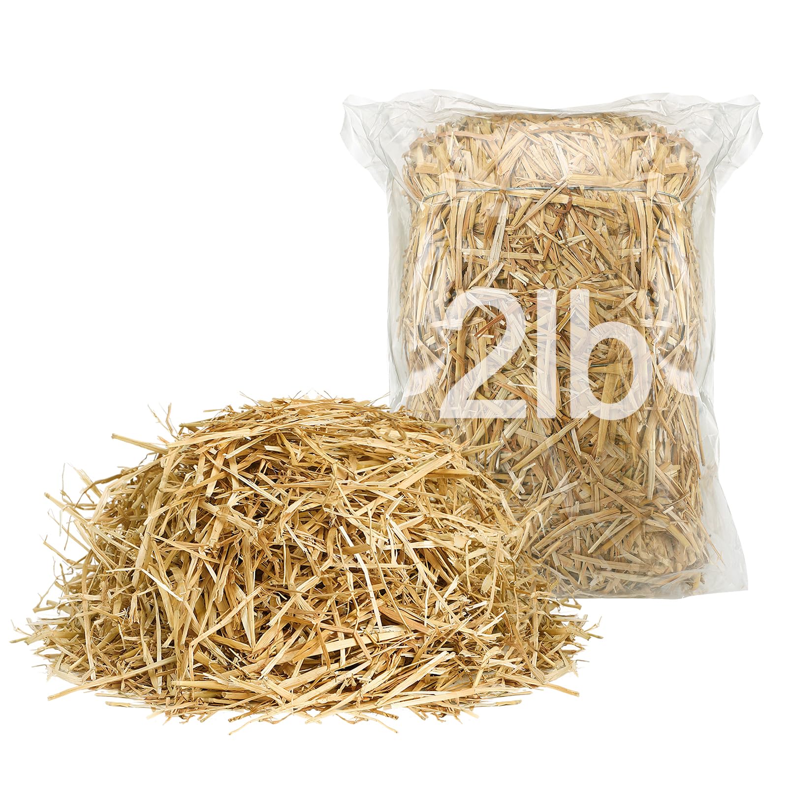 2lb Natural Wheat Straw