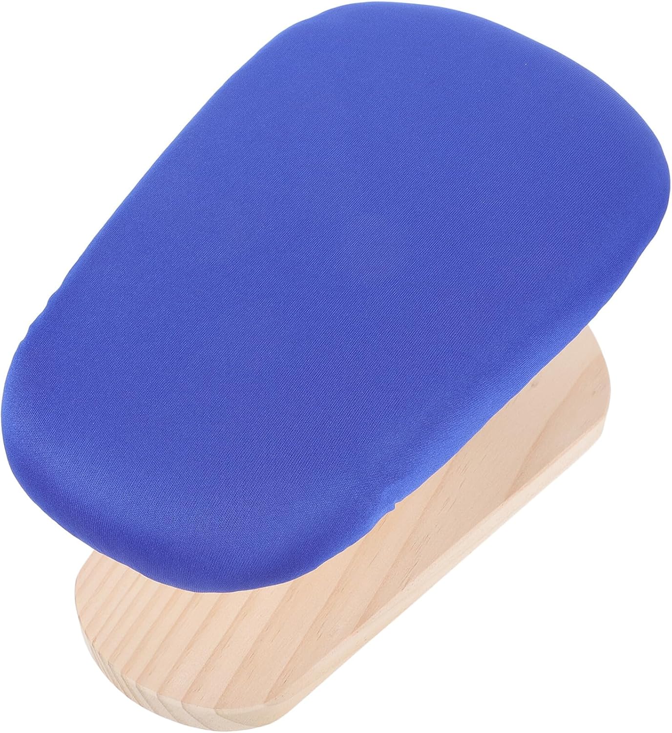 Generic Household Clothes Shoulder Ironing Board with Curved Design Non-Slip Stable Base Wear-Resistant Wood Pad for Shirts Sleeves Skirts Pants Tailoring and Garment Steamer Use