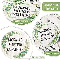 Vista 3 de Outus 50 tarjetas de preguntas con fichas para reuniones matutinas para estudiantes, tarjetas de ideas para preguntas en el aula, tarjetas