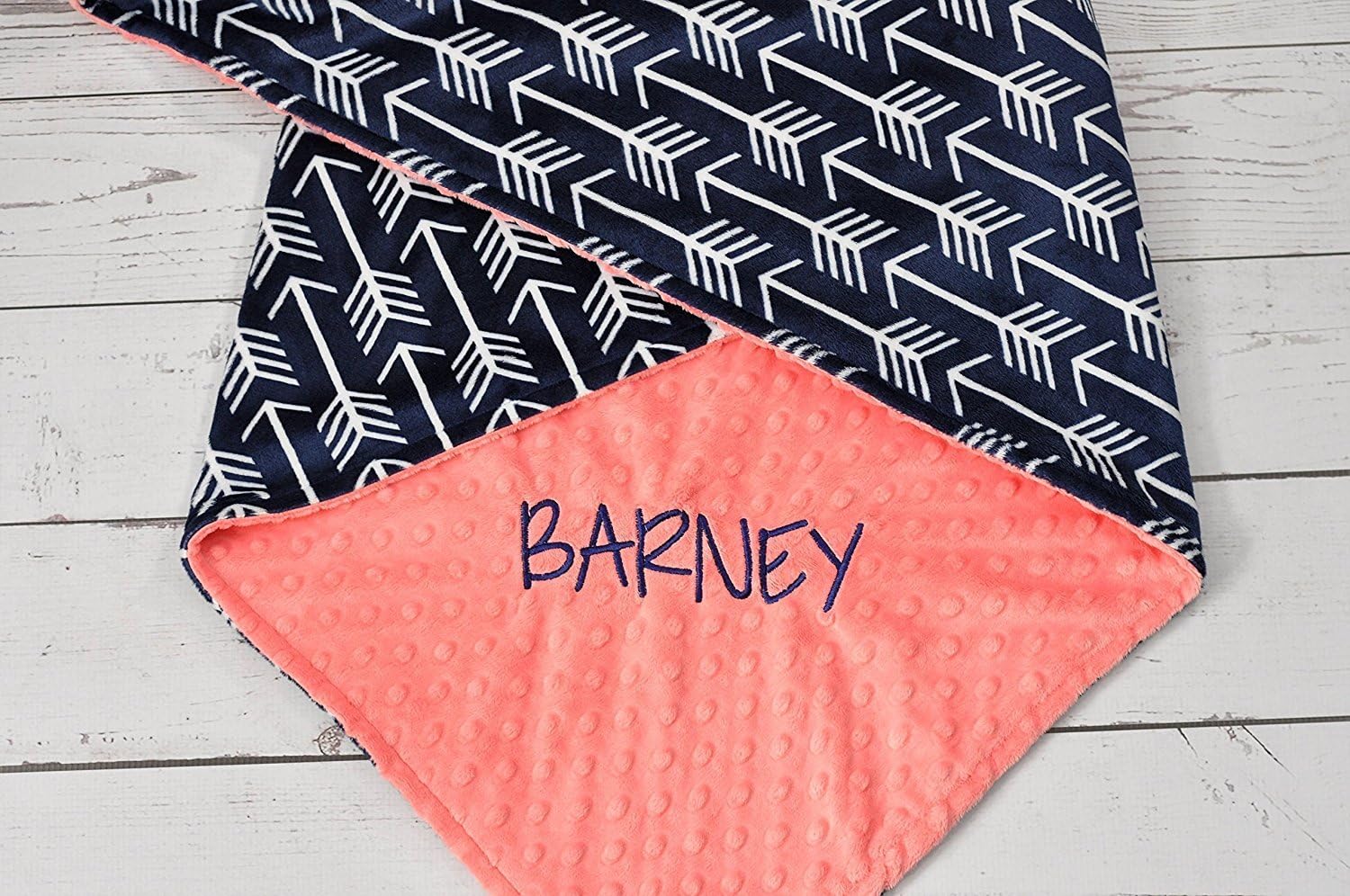 Personalized Large Adult Minky Blanket