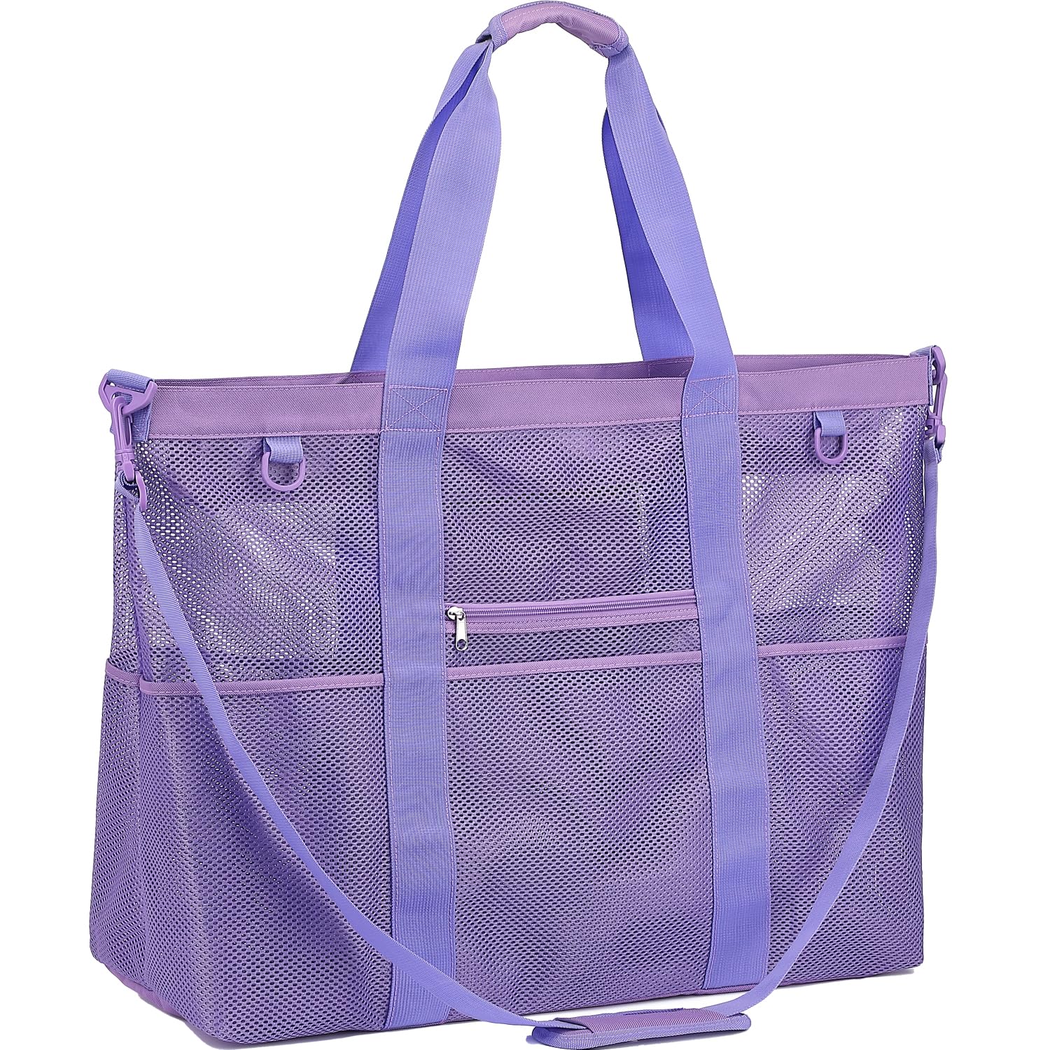 Fammart Large Mesh Beach Bag for Women, Oversized Beach tote Swim Pool Bag