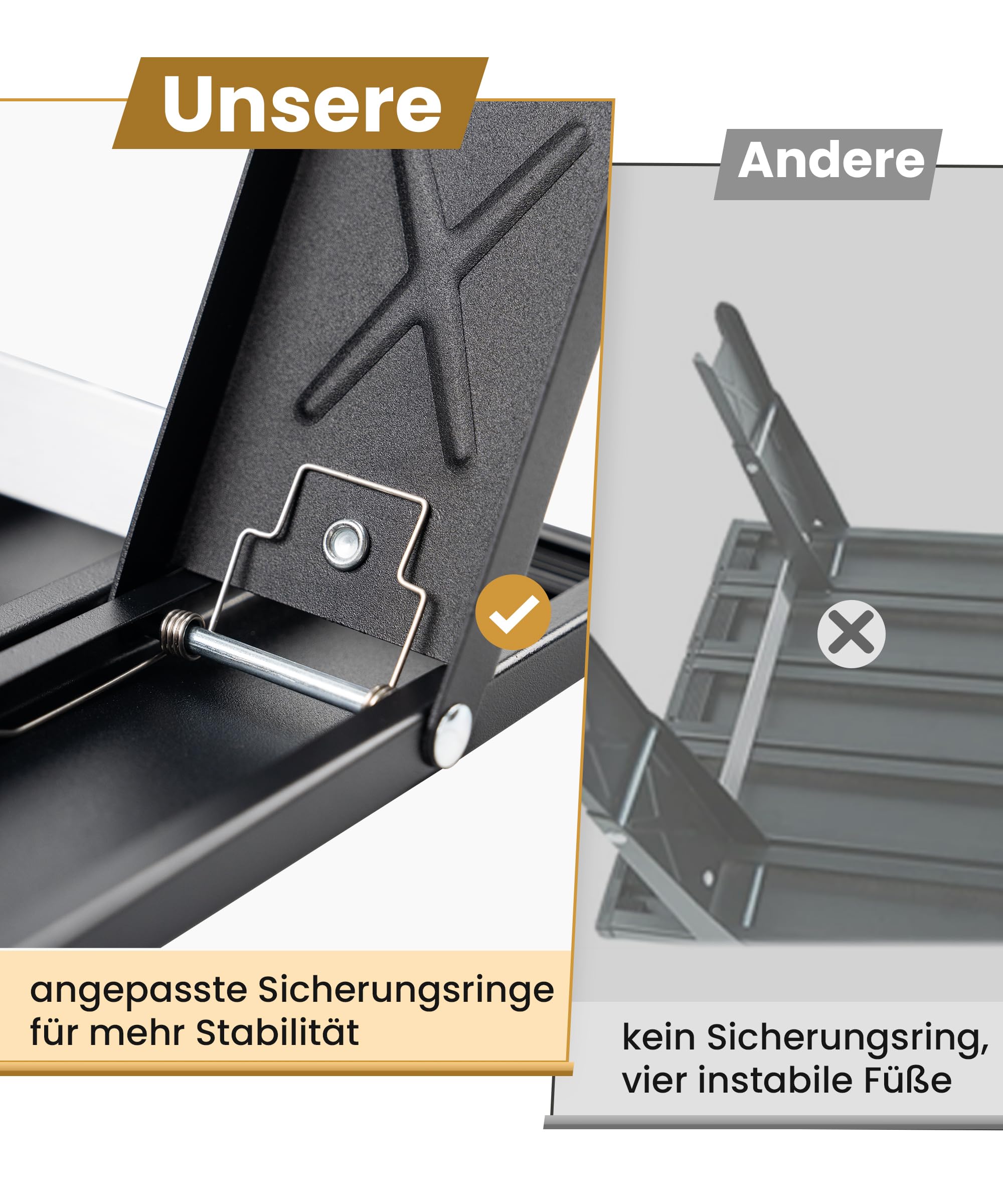OneTigris Składany stół kempingowy, mały, aluminiowy, składany, na kemping, mini, ultralekki, przenośny, nośność do 30 kg, do aktywności na świeżym powietrzu, wędrówek (39,5 x 29 x 12,5 cm)