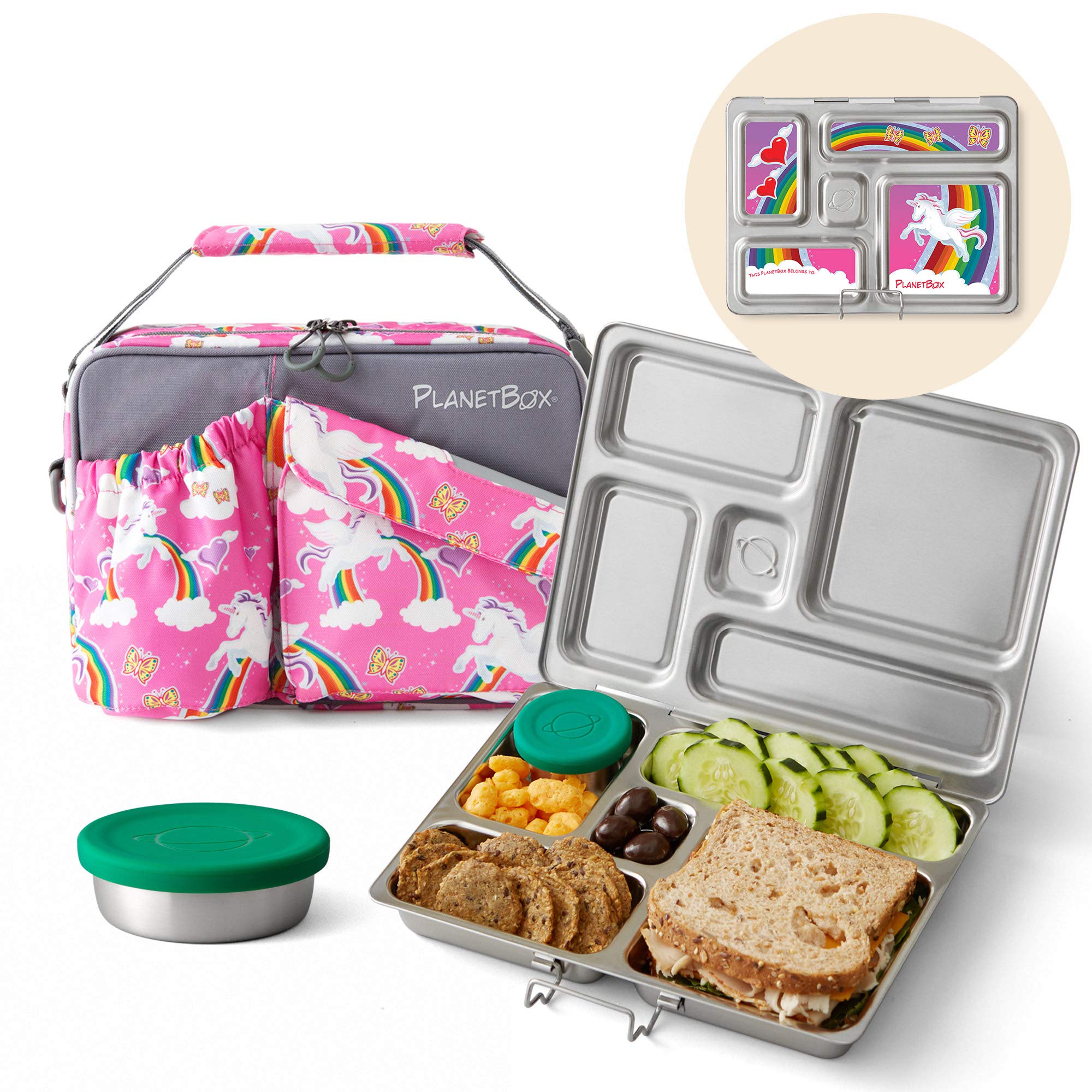 Buy PlanetBox ROVER Eco-Friendly Stainless Steel Bento Lunch Box