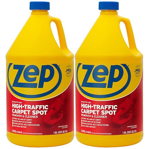 Zep High Traffic Carpet Cleaner 1 Gallon Case of 2