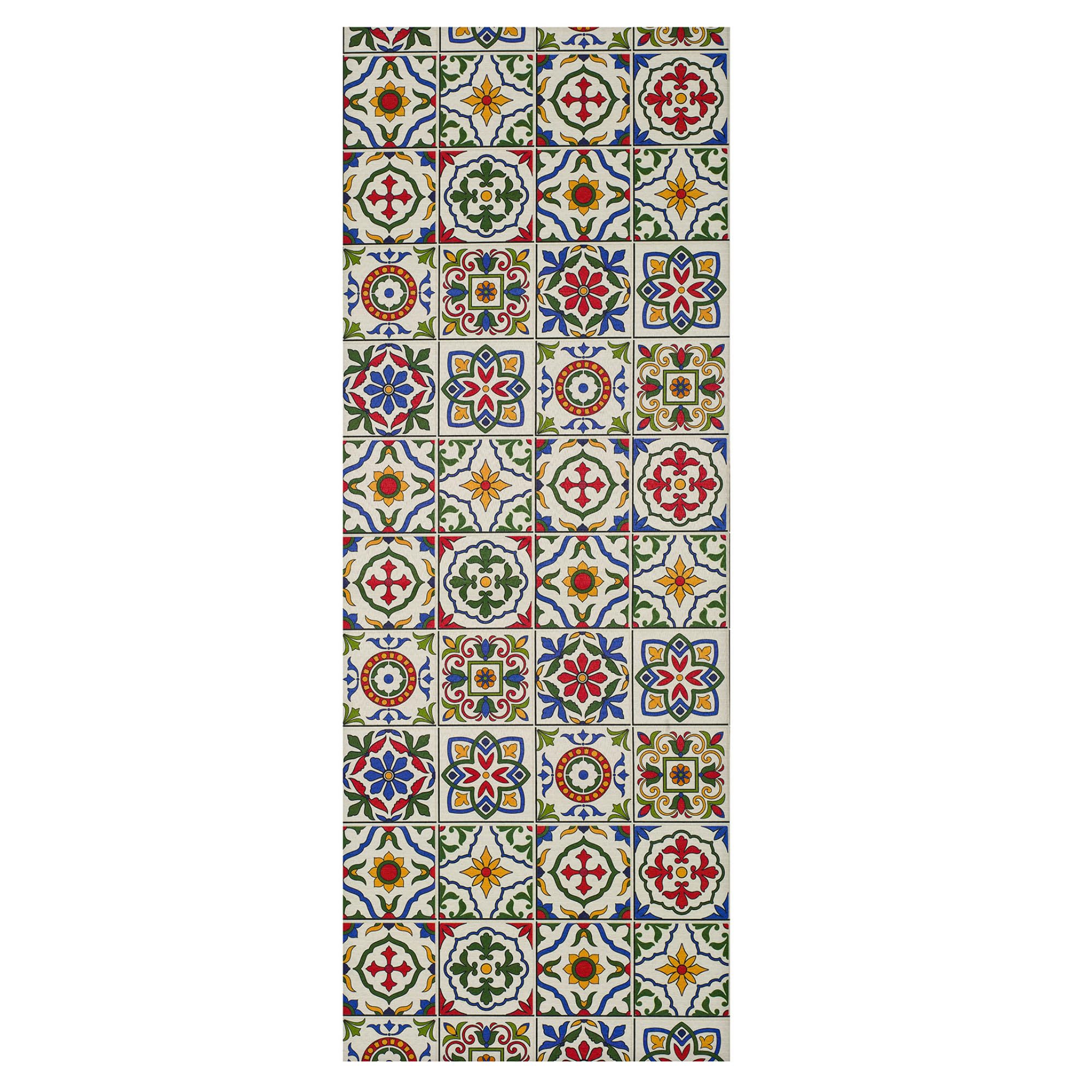 ALFOMBRAS IBERIA | Alfombra Vinílica Pasillo AMALF | Alfombra PVC para Pasillo, Cocina o Salón Antideslizante | Varias Medidas Disponibles | Color: Terrazo/Multicolor (52 x 100 cm)