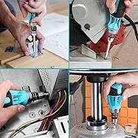 Vista 8 de DURATECH 2PCs Ratcheting Screwdriver Set, 12-in-1 Multi-bit Standard/Stubby Screw Driver Set, Premium S2 Steel, Innovated Bits Quick-Load Mechanism