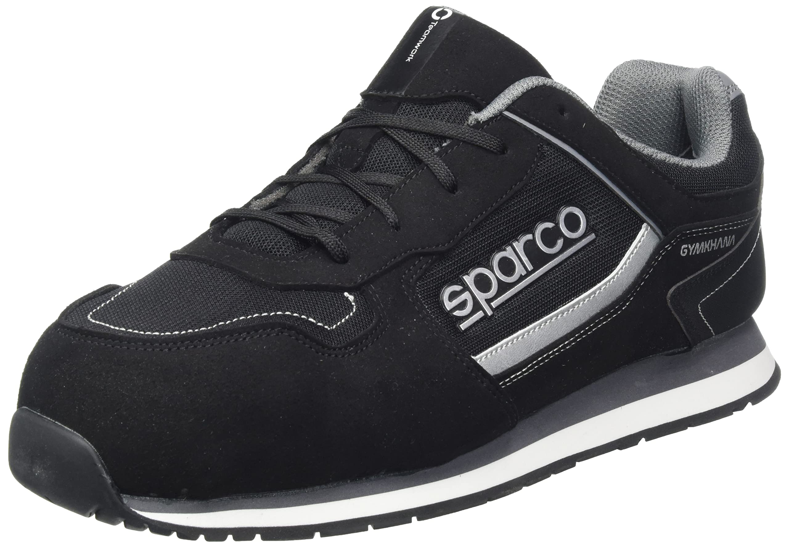 Sparco Gymkhana S1P SRC Safety Shoes - Colour: Max (Black / Grey), Size: UK 6 5 / Eur 40, Black/grey