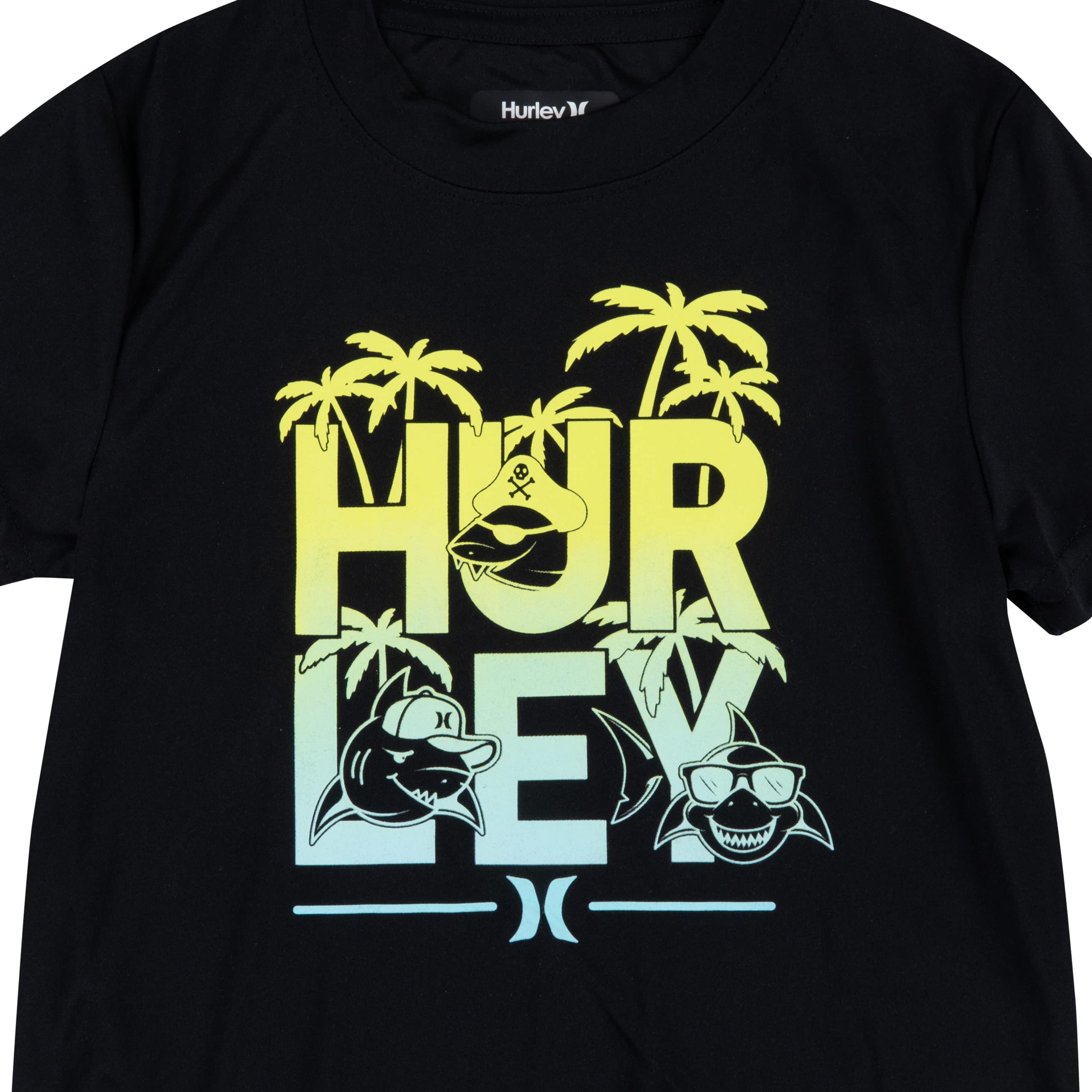 Hurley Hrlb Shark Paradise Set Pantaloncini da Board Bambini e Ragazzi
