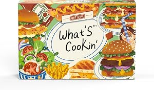 What’s Cookin’ – The Fast Food Card Game | Easy to Learn, Hard to Master | 15-20 Minute Playtime | Perfect for Family Game Nights & Parties!