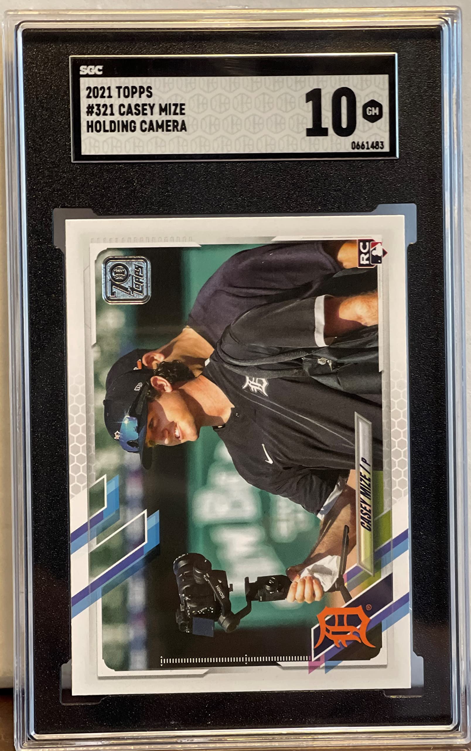 rare baseball cards 2021 Amazon.com: Casey Mize SSP (RARE) Graded SGC GM 10 Rookie Card Collectible Baseball  Card