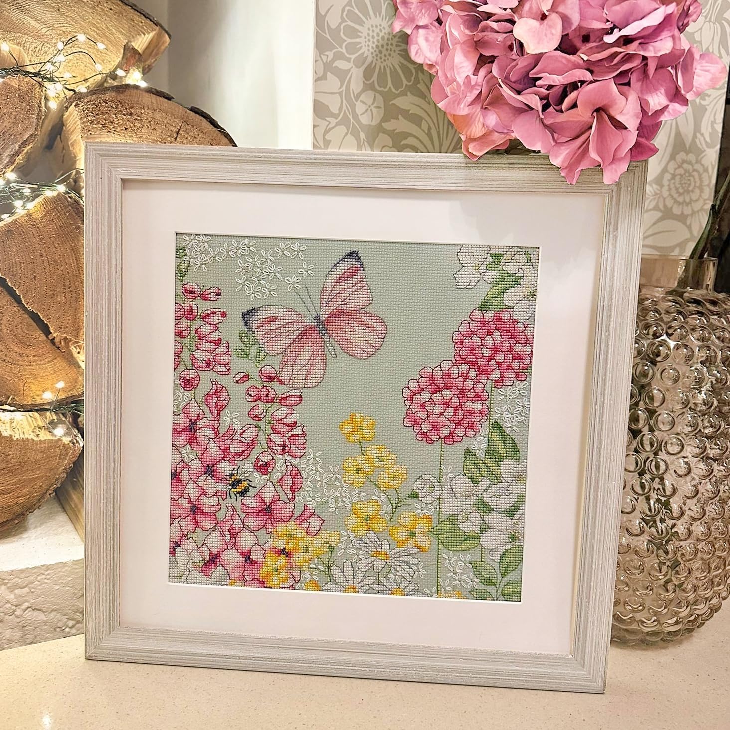 Bothy Threads Counted Cross Stitch Kit - Quartz Meadow