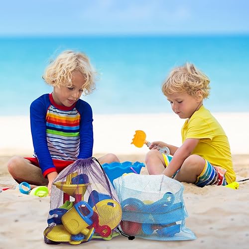 Miniatura 5 de 44 bolsas de malla con cordón de 13.78 x 15.75 pulgadas, bolsas de malla grandes con cordón de malla, bolsa de lavandería con cordón, bolsa de