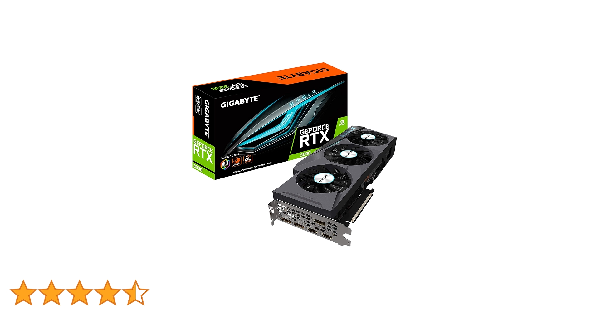 グラフィックボード・グラボ・ビデオカード GIGABYTE EAGLE OC 24G GeForce RTX 3090 GeForce RTX™ 3090 EAGLE OC 24G Key Features | Graphics Card